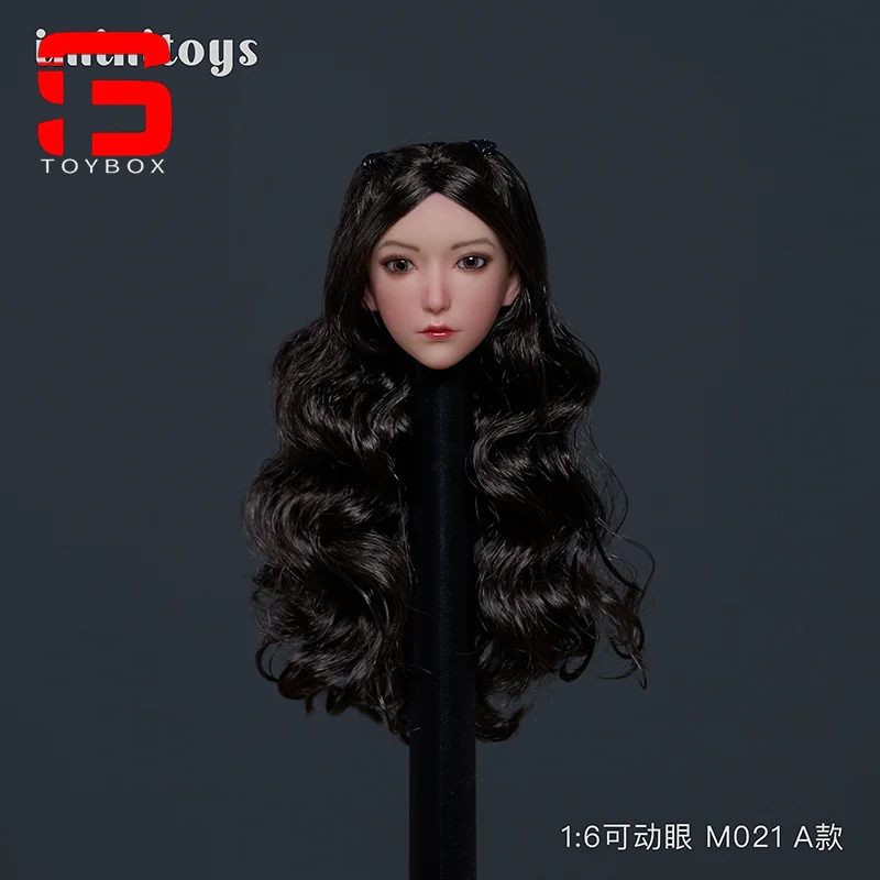 【2024 Q2】Iminitoys M021 1/6 Scale Loli Girl Beauty with Movable Eyes Sculpture for 12