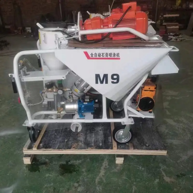 Wholesale Price of Cement Plaster Rendering Gypsum Mortar Spraying Machine Factory Supply