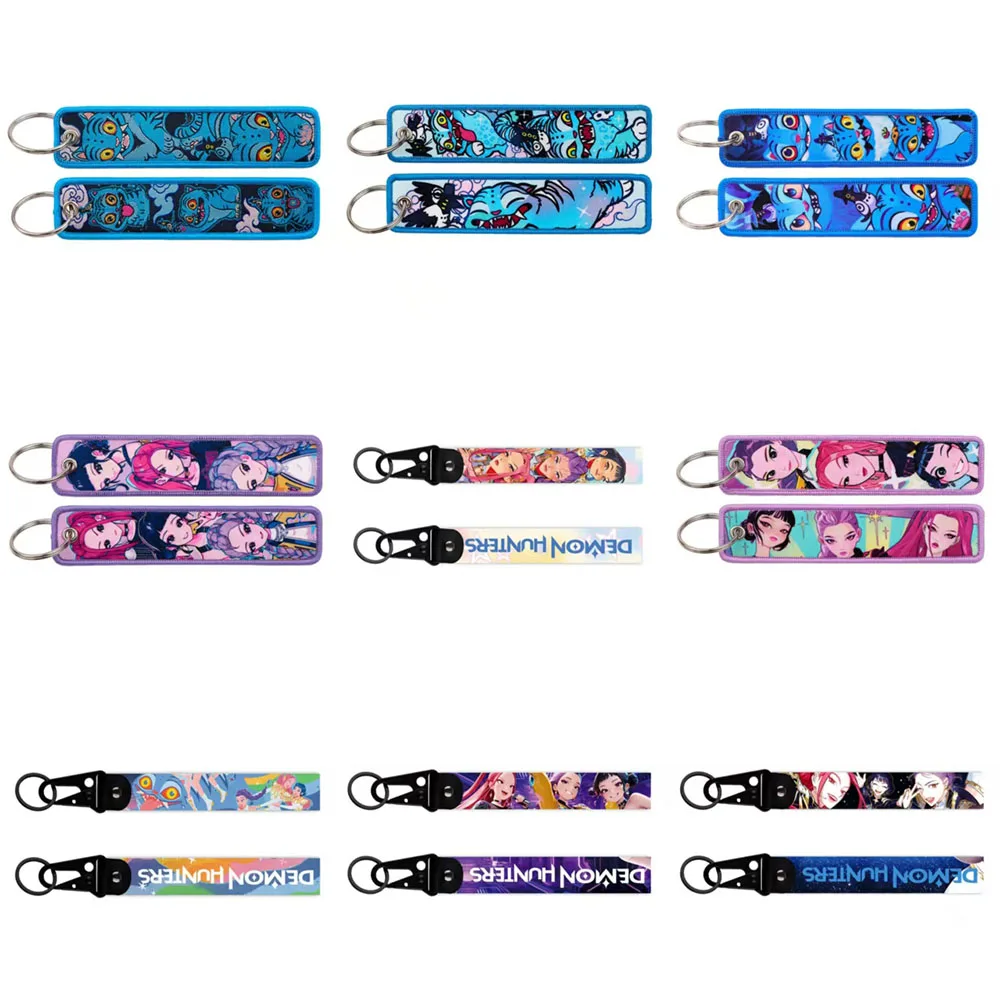 

KPOP Witch Hunter Group Fan Merch Eagle Claw Пряжка Брелок из сплава Кожаная тканая этикетка Тканевый Шарм Автомобильный брелок и подвеска для сумки