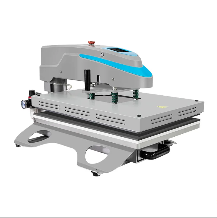 

For 40*60cm Pneumatic Rotary Hot Stamp Press Machine For T-Shirt Mug Plate And Paper Transfer For Printing Shops