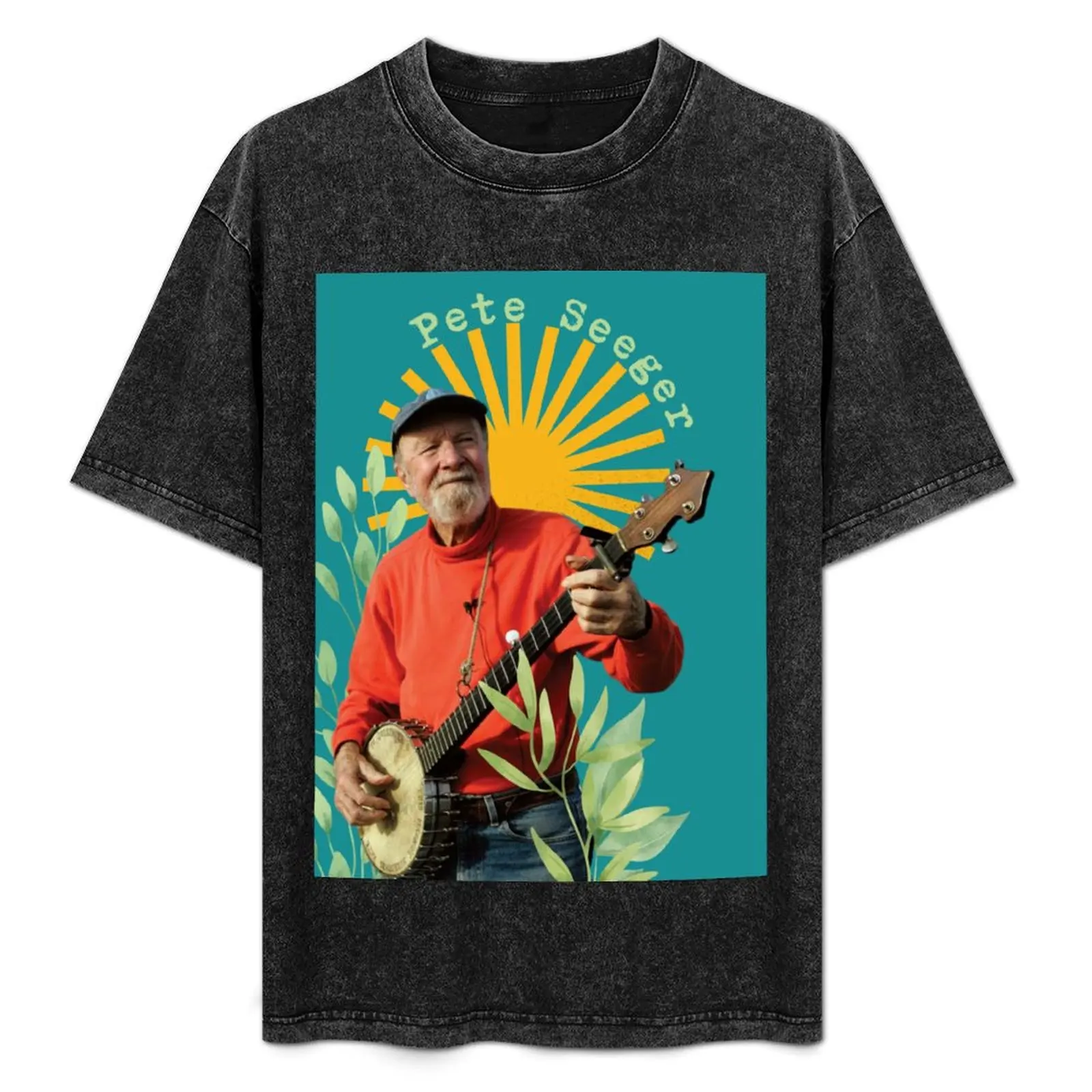 Camiseta Pete Seeger, camiseta para exteriores con protección solar
