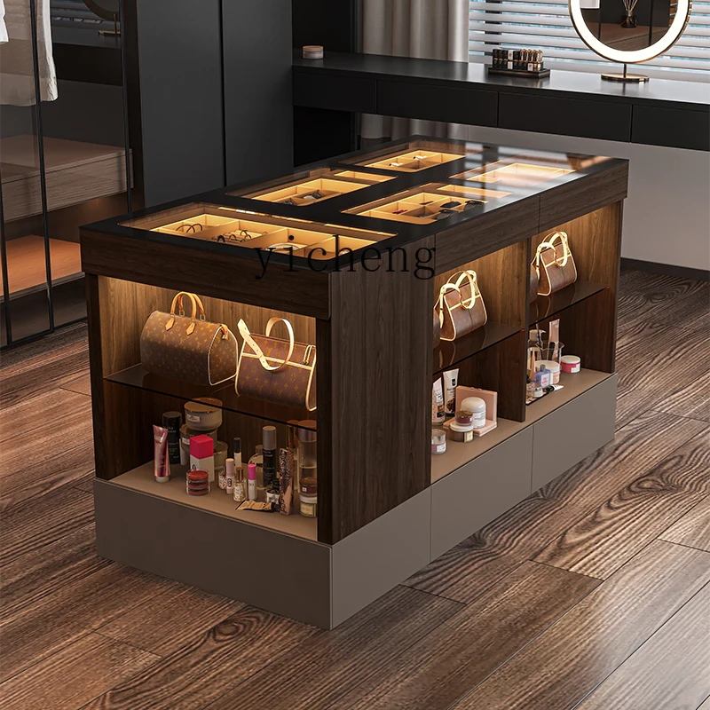 

XL High-end Jewelry Display Cabinet Storage Bucket Cabinet Nakajima Tai Household High-end Jewelry Cabinet