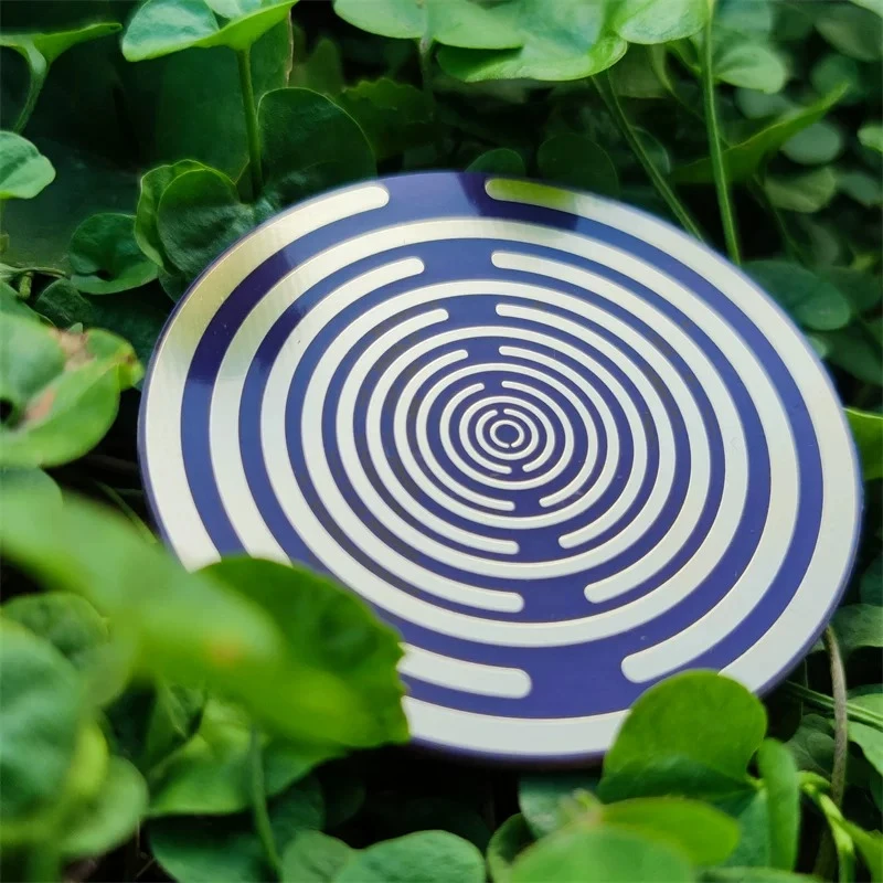 MWO Purple Pure Copper Polarization Disc Wave Oscillation Optical Disc Multi Frequency Polarizing Disk Musical Accessories