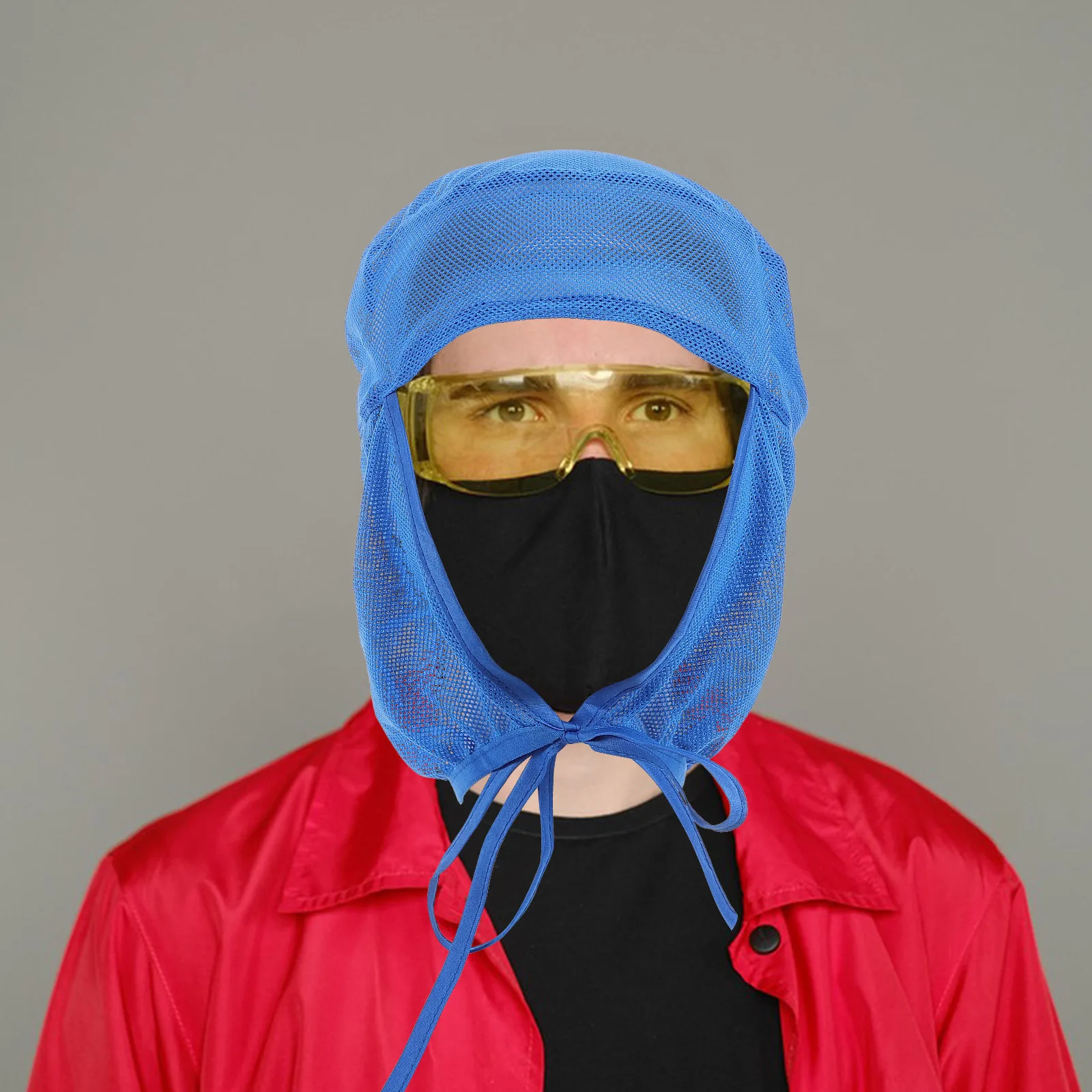 

Adjustable Workshop Hat Breathable Mesh Unisex Food Service Cap Hair Net Prevent Hair Fall Reusable Washable Factory Working