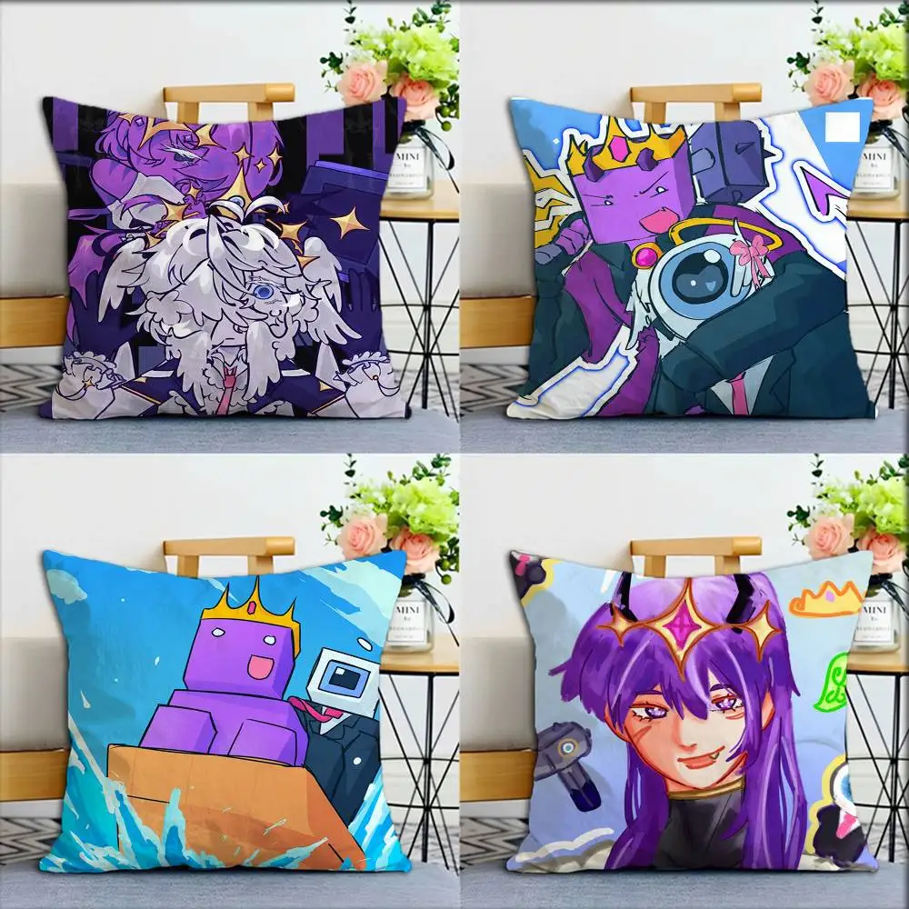 

For Wemmbu Eggchan TAXDUO World Various Sizes Square Pillow Case For Car Home Bedchamber Decor