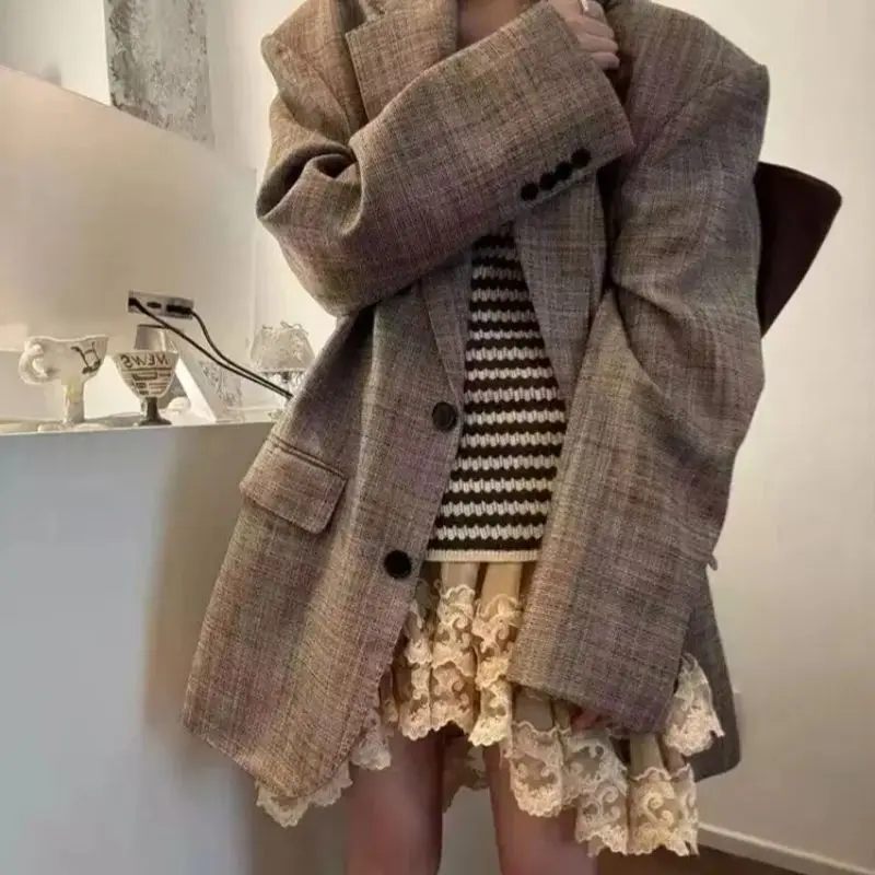 موضة جديدة غير النظامية الدانتيل المرقعة تنورة المرأة أنيقة الرجعية عالية الخصر الكشكشة عادية صغيرة التنانير القصيرة Y2k الشارع الشهير