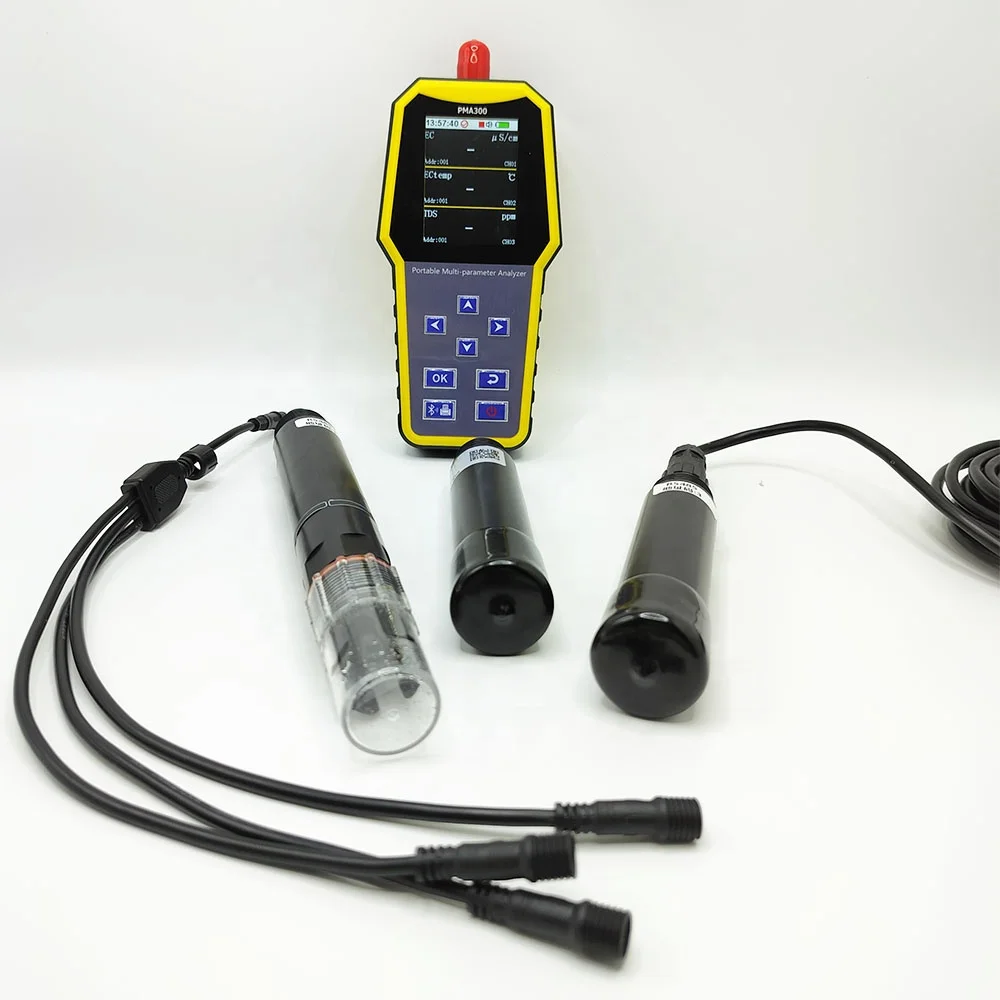 RS485 Digital Portable Multi Parameter Meter Water Quality Analyzer For Aquaculture