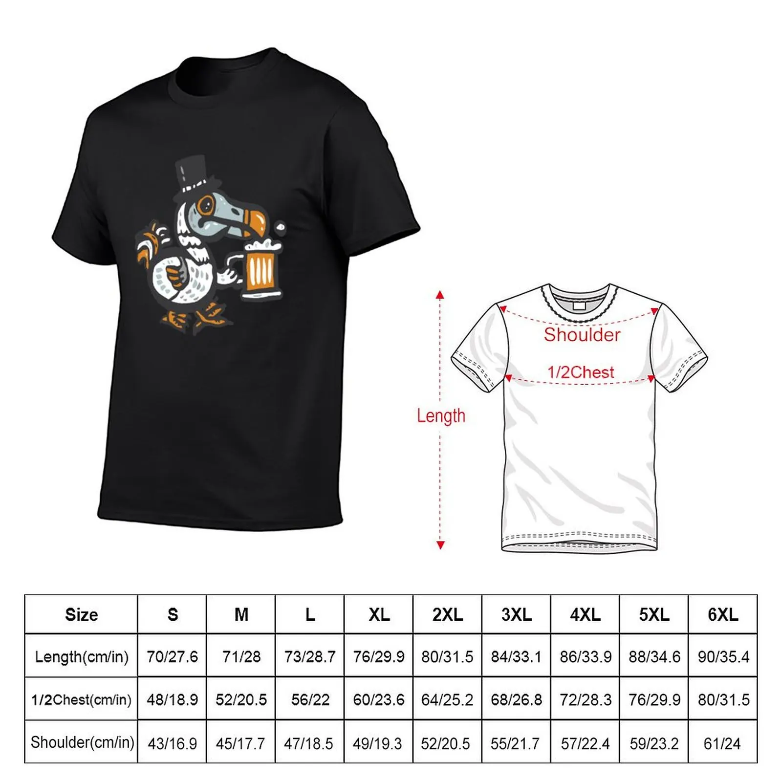 Dodo with beer T-Shirt shirts graphic customs design your own graphics sweat shirts graphic tee men