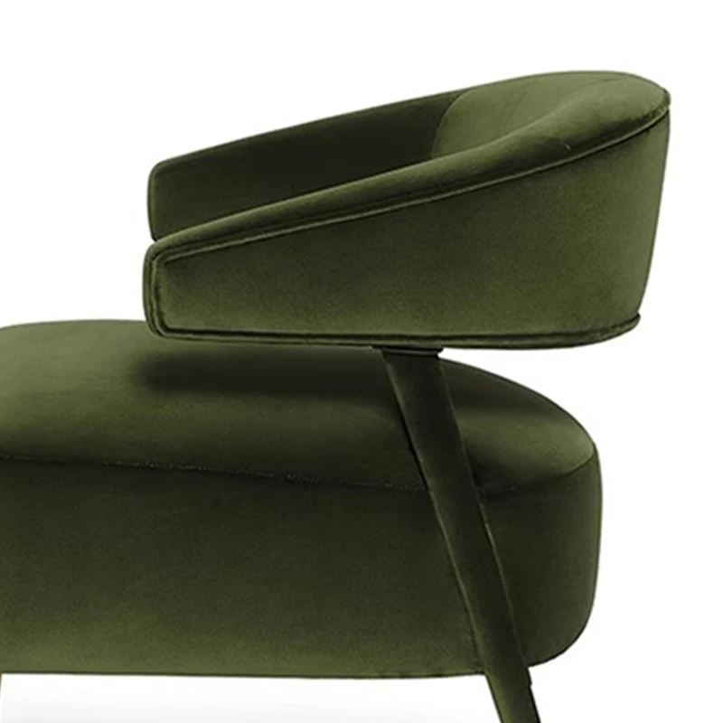 الحديثات الفاخرة Wohnzimmer Hochwertiger Sessel Metallrahmen مع акent Stuhl