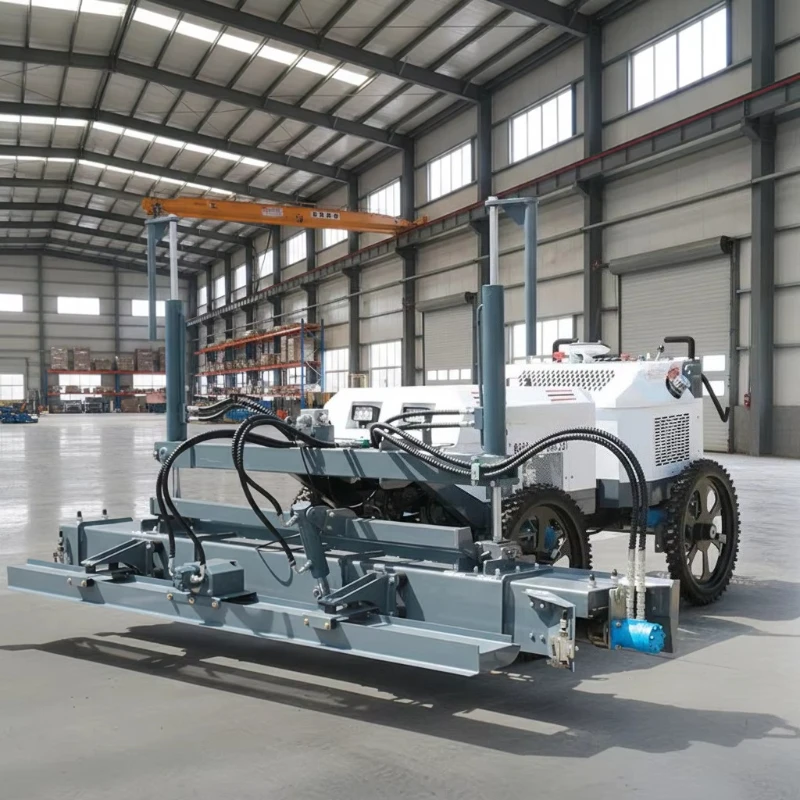 Great for Municipal Road Pavement Construction Work Laser Concrete Screed Automatic Leveling for Airport Aprons Customize
