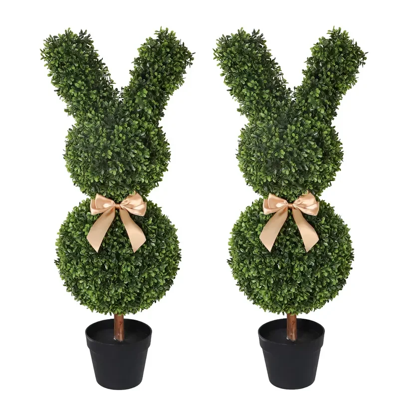 High Quality Garden Home Ornaments Animal Topiary Ornamental Outdoor Big Artificial Plants for All Models