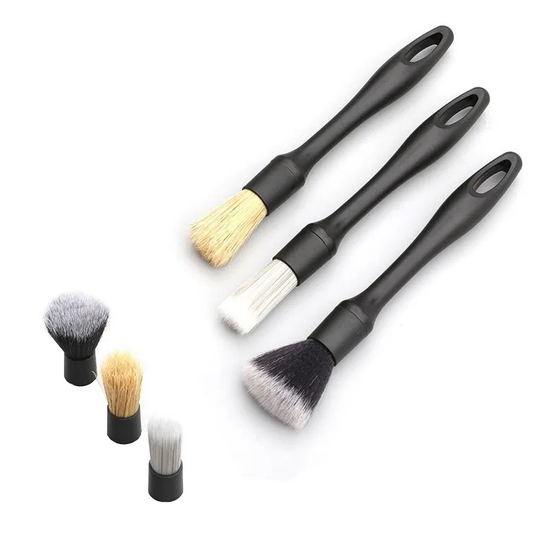 Details Brush Brush Soft Bristle Cleaning Brush Tools Car Motorcycle Fine Washing Beauty Products Car Wash Brush Five-Piece Set