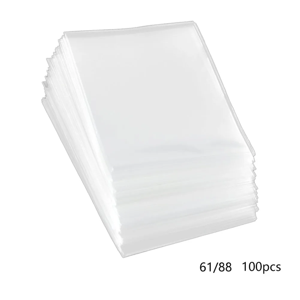 100pcs/pack 61*88mm Card Sleeve Cards Protector Unsealed Game Sleeves Card film game card holder