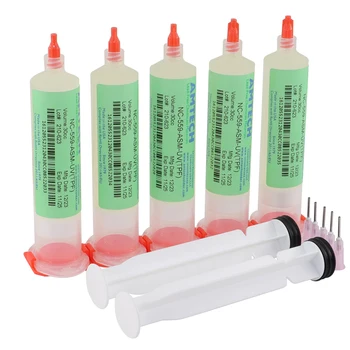30cc الأصلي AMTECH تدفق لصق NC-559-ASM-UV (TPF) تدفق لحام النفط للهواتف المحمولة/الكمبيوتر اللوحات الأم رقاقة إصلاح