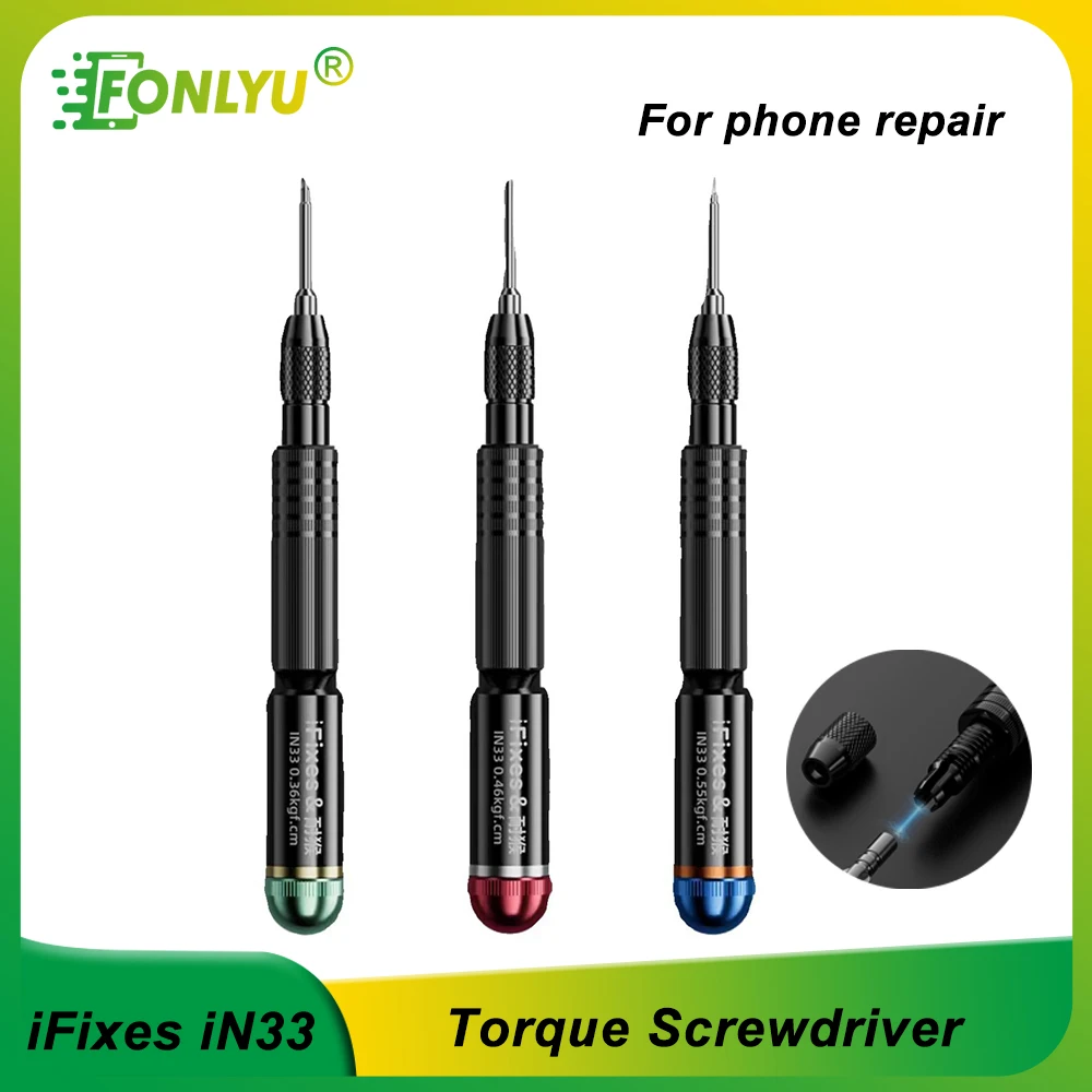 

iFixes 3PCS Official Fixed Torque Screwdriver Sets High Hardness Maintenance Device for Smart Phone Disassembly Repair Tool Kit