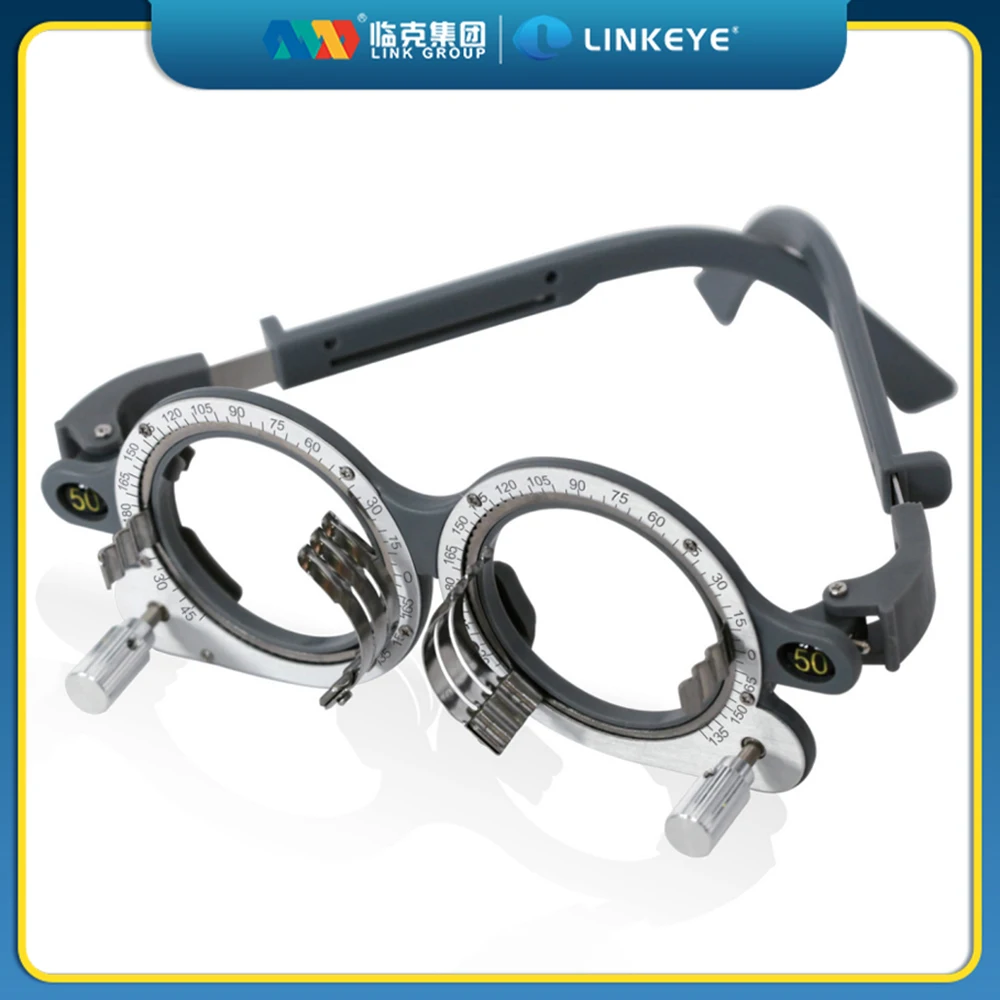 Proeflensframe Professioneel proefframe kan 4 lenzen bevatten Opticien Kind Universeel proeflensframe Oftalmologisch testinstrument 50-68 mm