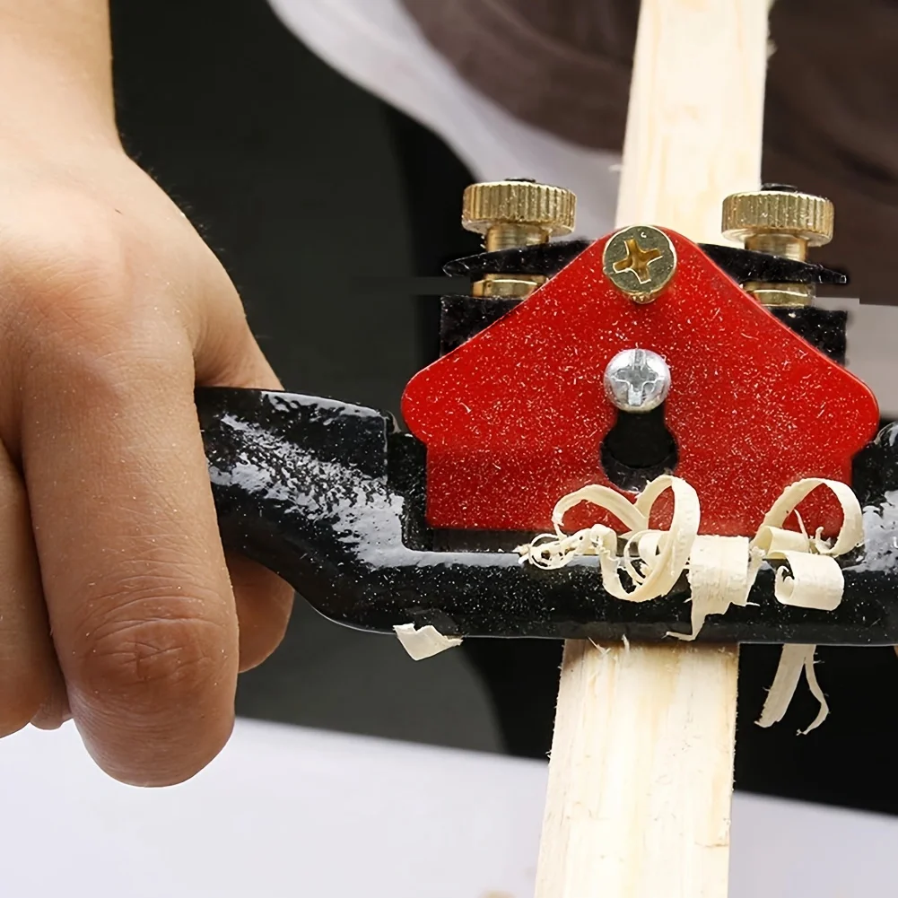 Spokeshave Plane 9 Inch Adjustment Spokeshave Hand Trimming Tool Spokeshave Woodworking Tool Woodworking Cutting Plane image 2