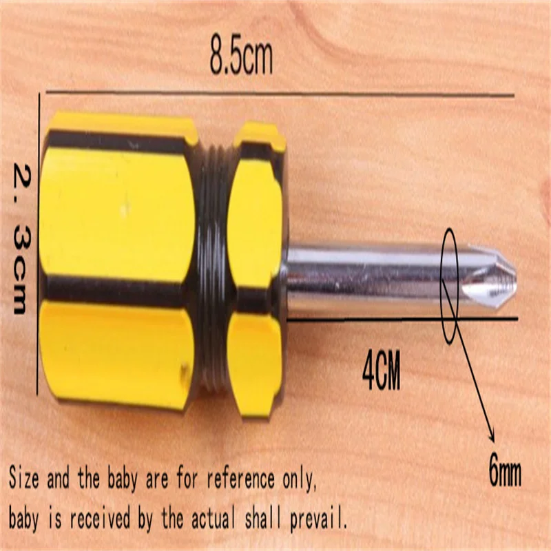 Screwdriver cross flat head industrial grade strong magnetic screwdriver tool set super hard screwdriver small screwdriver