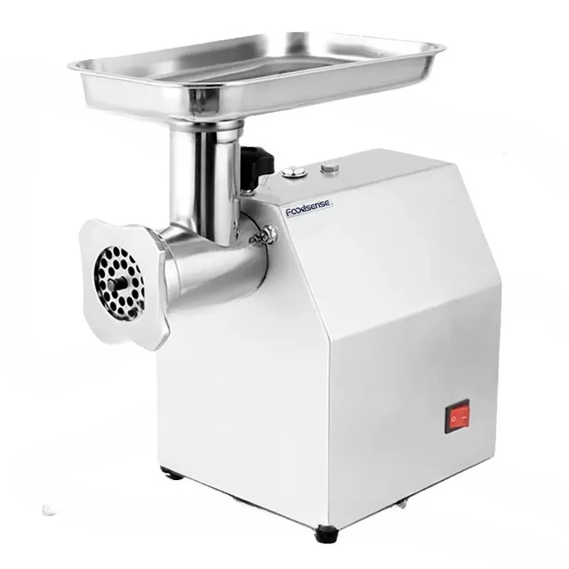Automatic Meat Grinder Minced Meat Enema Machine for Butcher Shop Small Electric Stirring Multifunctional Meat Cutting Machine