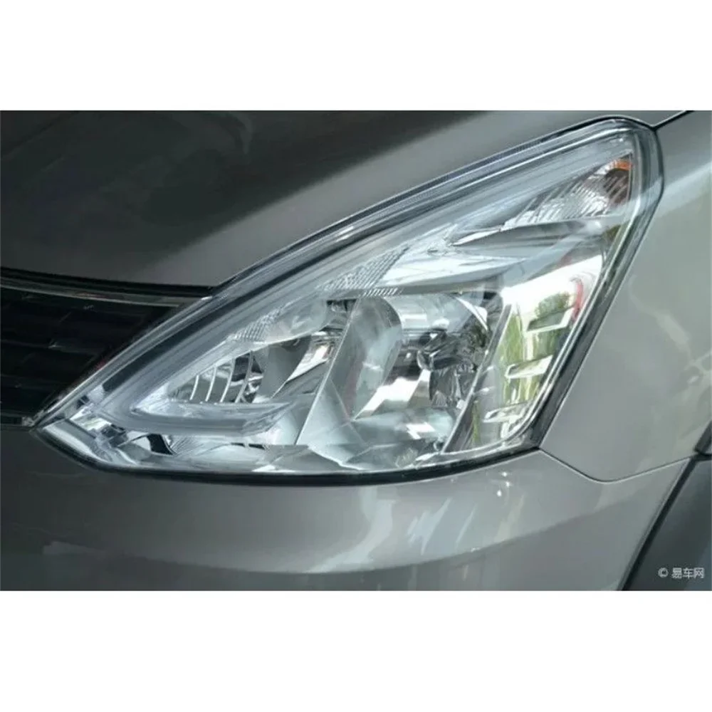 HTTCY Front Headlight Cover For Nissan Livina 2013 2014 2015 Headlamps Transparent Lampshades Lamp Light Lens Glass Shell