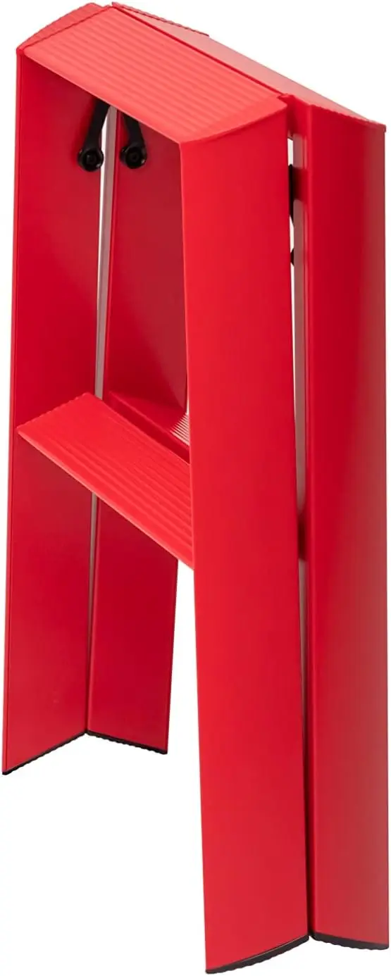 Ladders Lucano Step Ladder, 2-Step Red