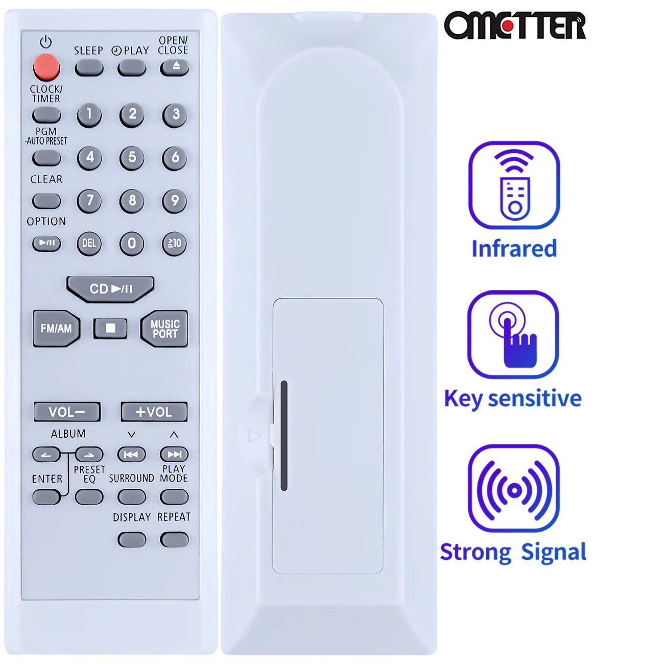 

N2QAYB000109 Replcement Remote Control Fit for Panasonic Audio System SA-EN37 SC-EN37 SC-EN37P SAEN37 SCEN37 SCEN37P