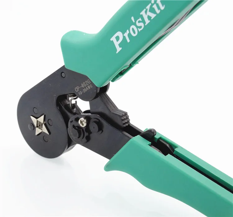 Pros'kit CP-462G 튜브형 터미널 크림핑 플라이어, 4 면 CP462G