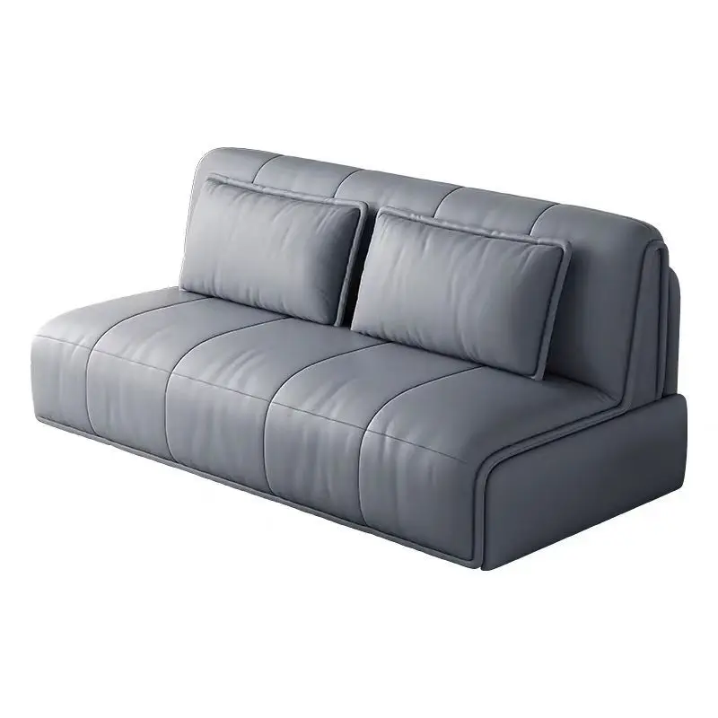 

Light luxury leather sofa, multi-functional all inclusive soft sofa