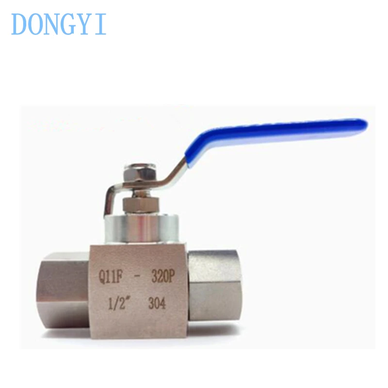 Stainless Steel 304 High-pressure Ball Valve Q11F-320P G1/4 G3/8 G1/2 G3/4 G1 NPT1/4 NPT3/8 NPT1/2