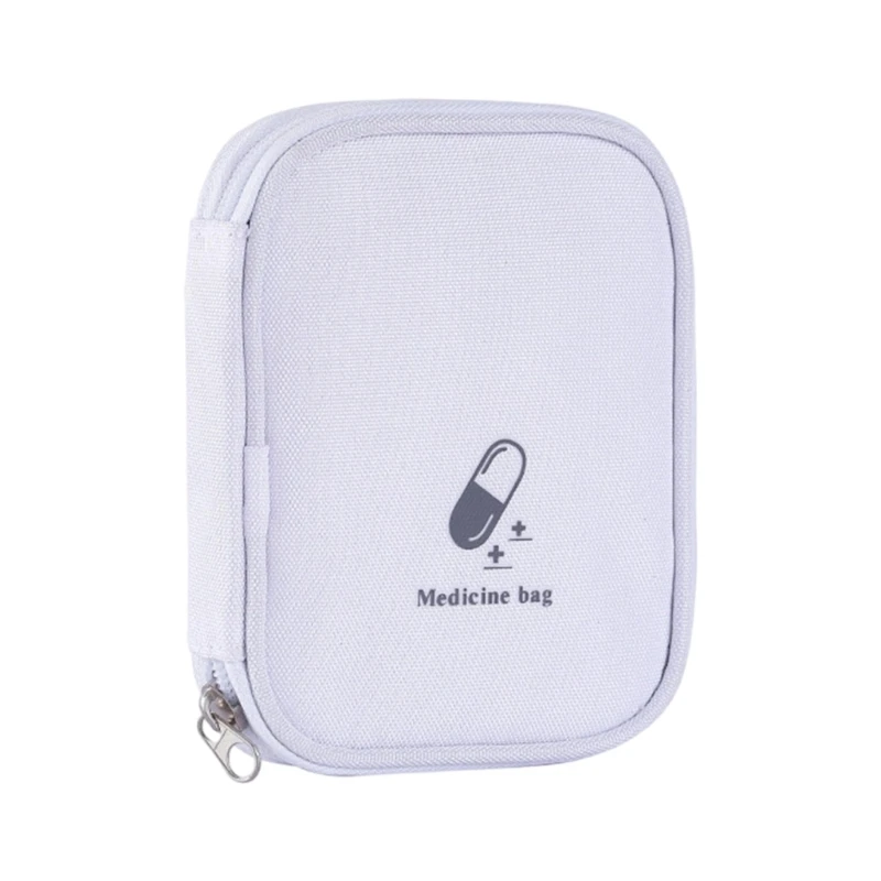 

E8FB Travel First Aid Bag Empty Storage Bag Mini First Aid with Zipper