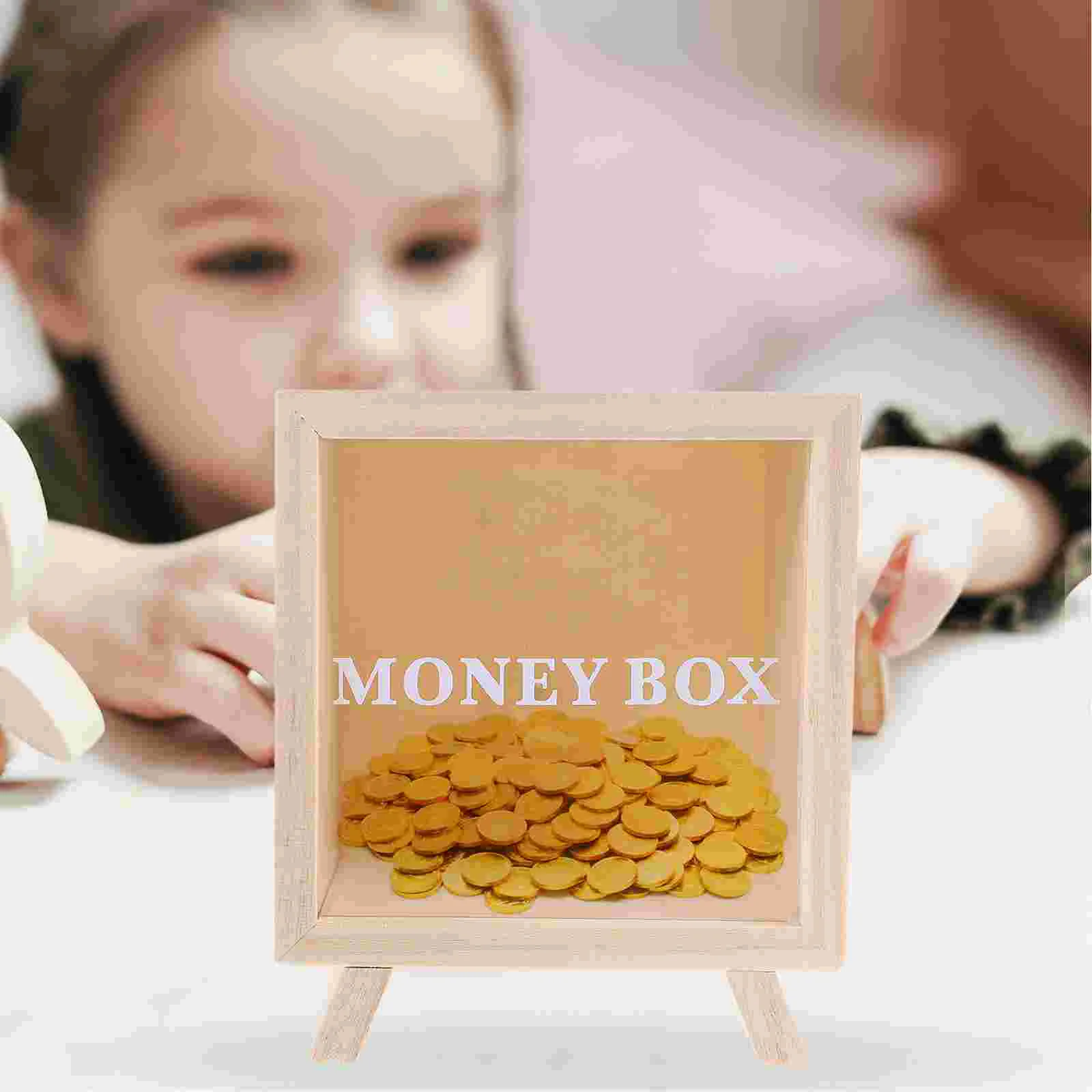 Piggy Bank Money Jar Kids Unopenable for Coin Banks Saving Adults Must Break to Only and Out