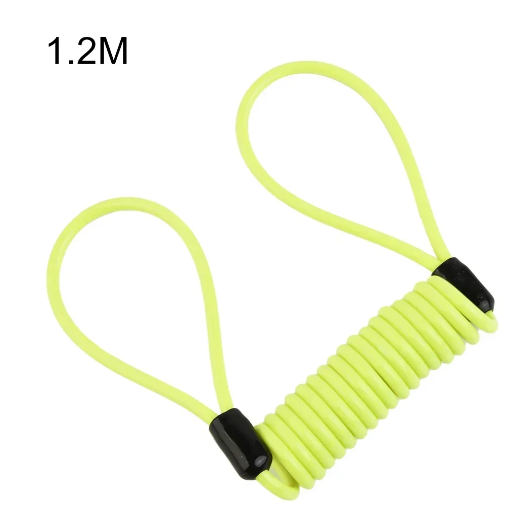 Disc Brakes Lock Reminder Minder Disk Cable Coil Motorcycle Motorbike Scooter Security Electric Scooter Guard Against Theft
