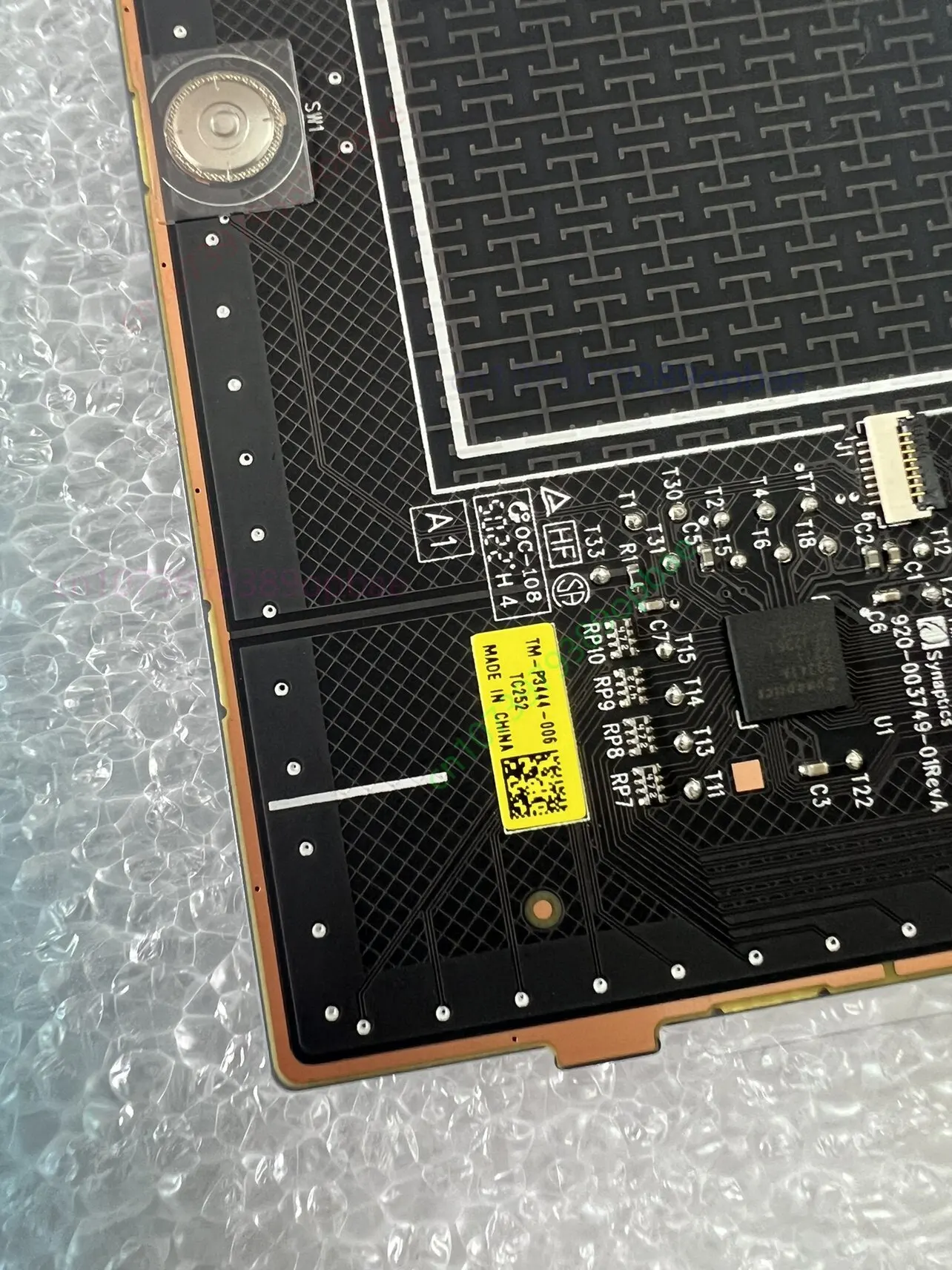 New for HP Elite Dragonfly G1 G2 Touchpad Mouse Board TM-P3444-006 Original Laptop Replacement Part