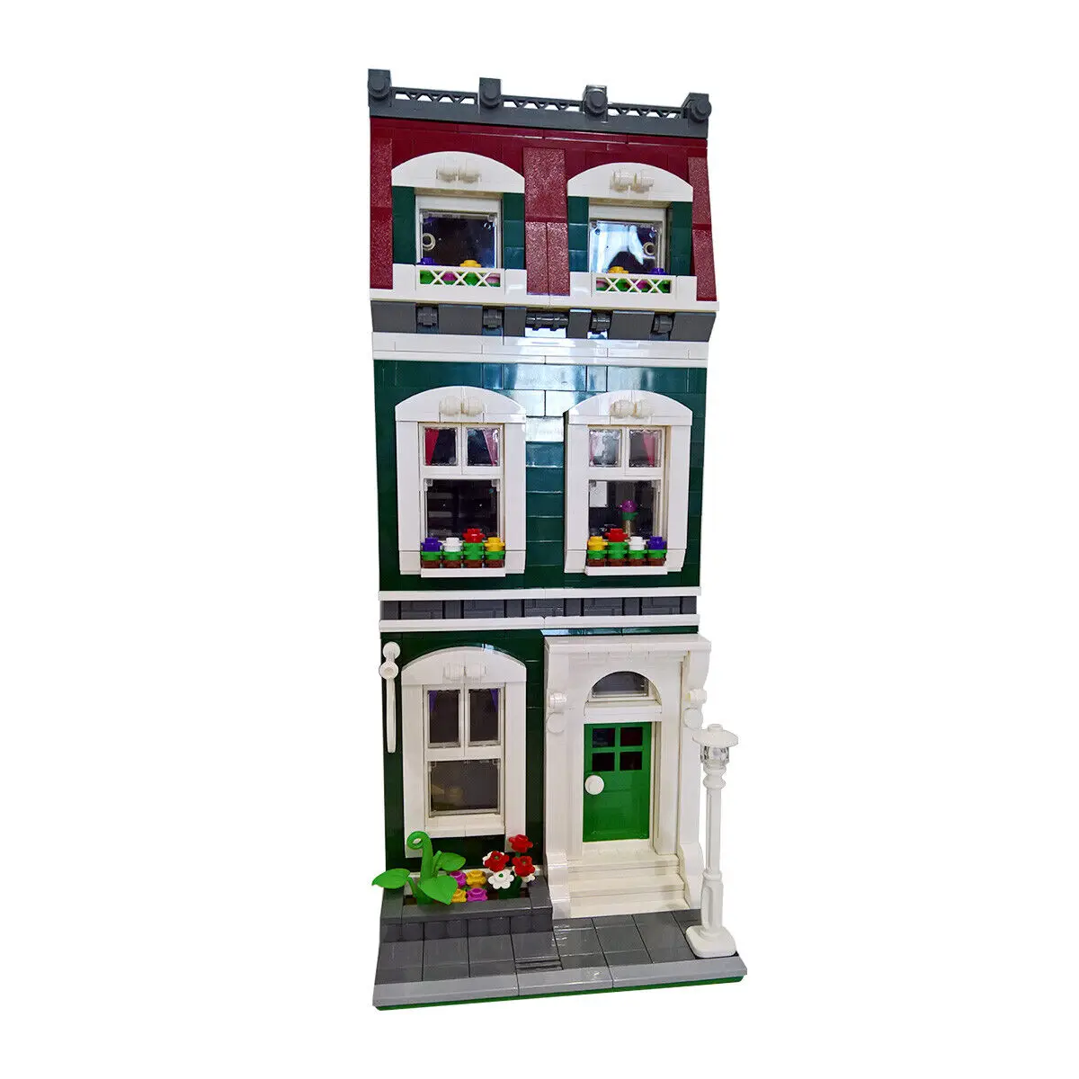 

Fortune Teller's House Modular Building with Interior 2399 Pieces MOC Build