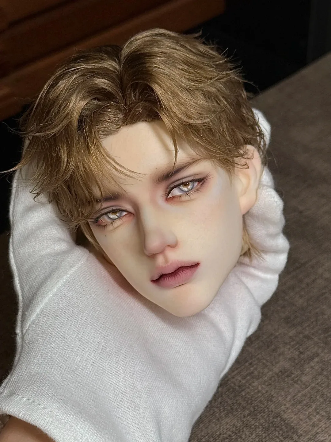 Neue SD BJD Puppe 1/3 Falao Hübscher Pharao Onkel Puppe mit Feinem Make-up Neuerscheinung Anpassbares Make-up-Kopfmodell Kostenlos auf Lager