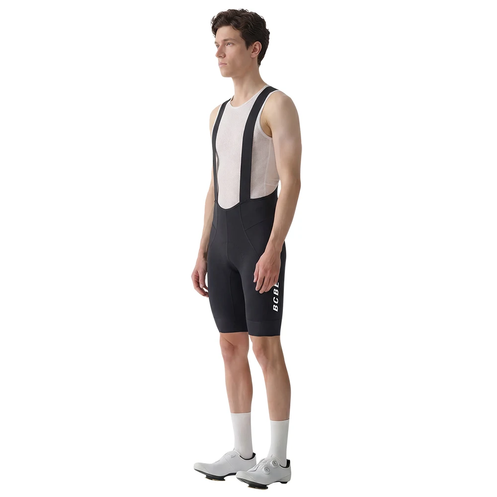 BCBE-ING Men Cycling Bib Shorts Italy Lightweight Quick Dry Breathable RACE Bib Shorts 7Hour Elastic Interface 120kg Density Pad