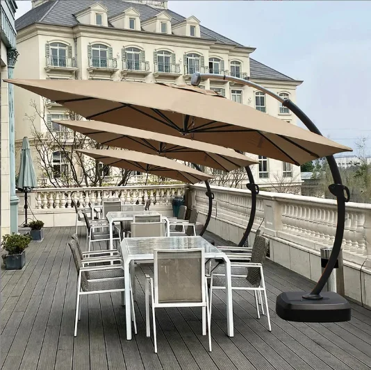 

Outdoor Garden Parasol Sun Umbrella for Patio Deck Backyard Area-Lightweight and Durable for Sun Protection