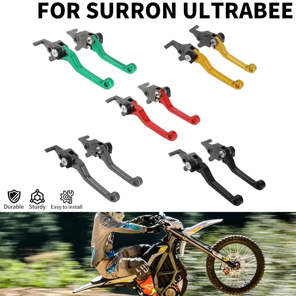 Bremshebel Kupplungshebel Ein Paar für Surron Ultrabee Elektro Dirt Bike E-Bikes Motorräder Zubehör Motorradteile Langlebig