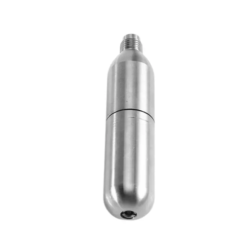DT19-Cartridge Refillable Mini Co2 For Beer Inflation 12G With 3/8-24 UNF Threads For Homebrewing Coffee Soda Juice