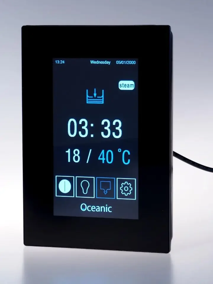 Oceanic steam generator commercial use with touch screen controller 15kw for harvia