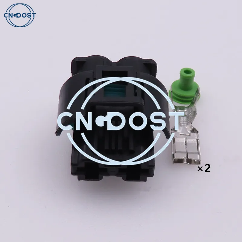 1 Set 2 Pin 1544317-1 1544678-2 AC Assembly Car Fan Socket Waterproof Plug Map Sensor Plug For Peugeot Citroen C-Triomphe CL4