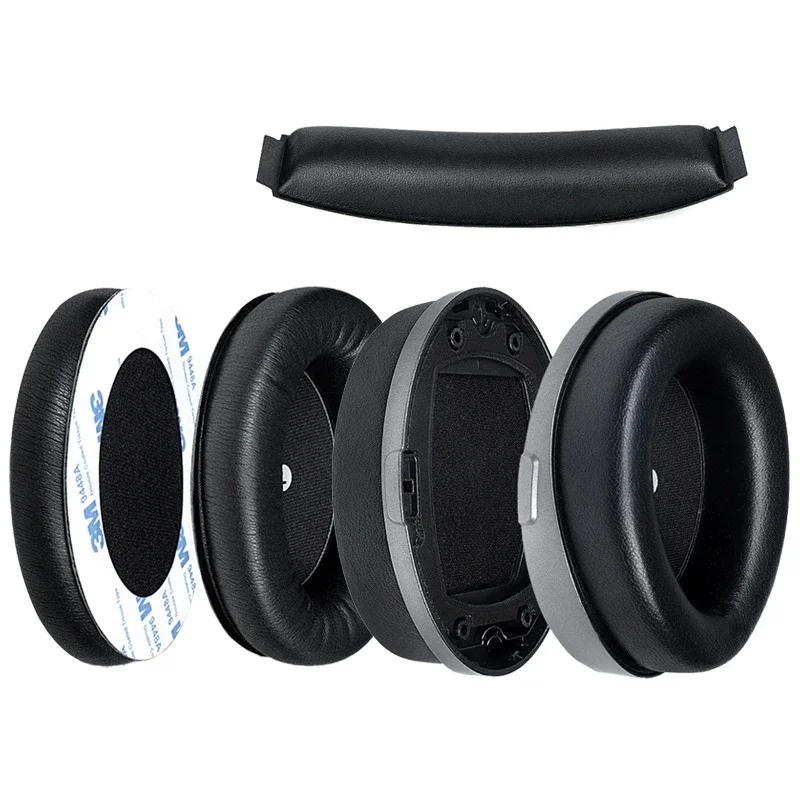 Replacement Ear Pads Foam Cushion Headband Cover Earpads for Kingston Hyper X Cloud Orbit S Gaming Headset