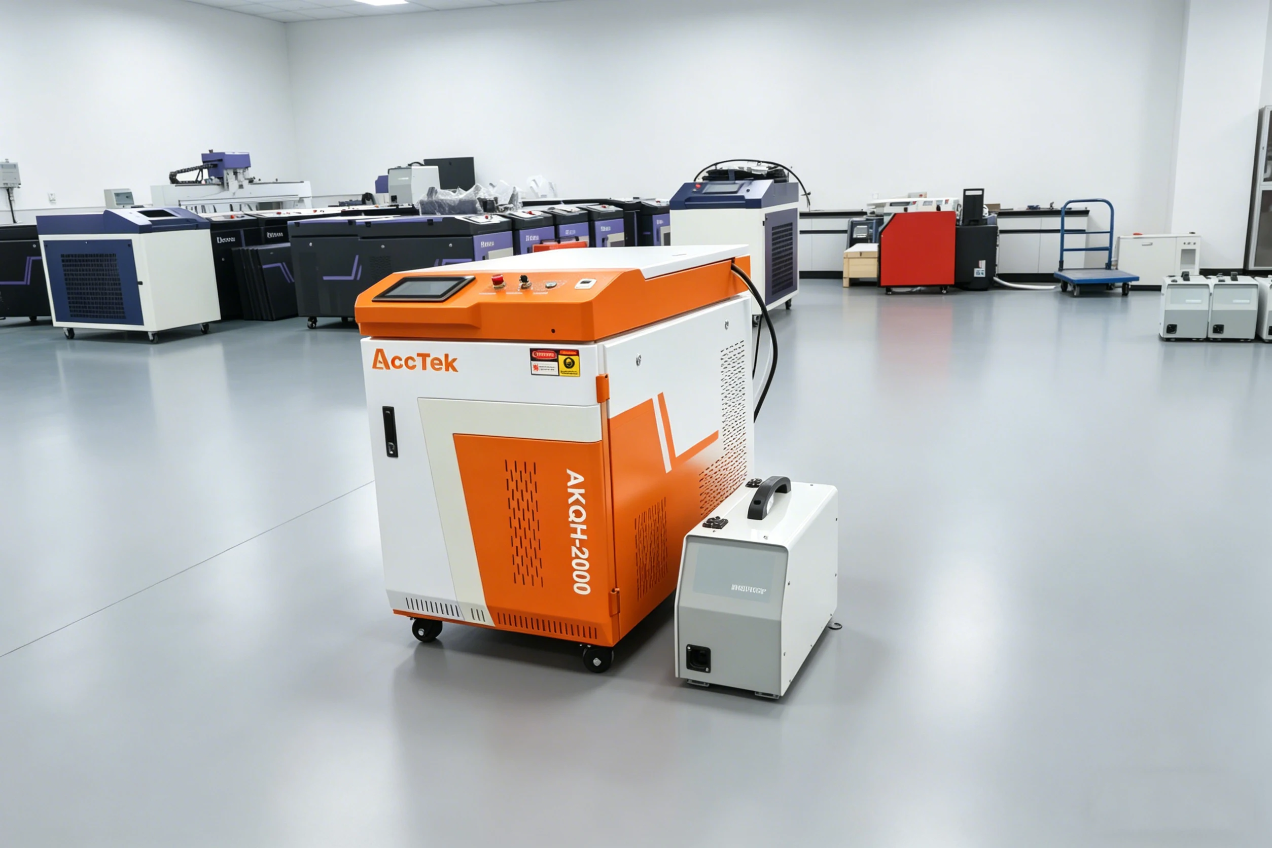 1500W Laser Cleaning Machine Au3tech Handheld Fiber Laser Welder Machine 2000W