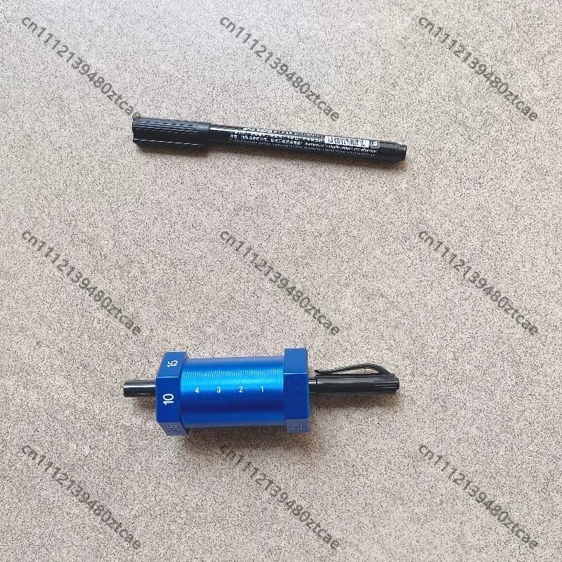 Dual-Hole Lens Marking Tool Pupil Height Line Locator With 8 Different Position Lines Spectacle Optometry Positioning Instrument