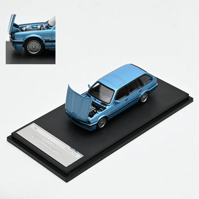 مورتال دييكاست 1/64 مقياس BMW سبيكة سيارة نموذج BMW E30 بجولة اللعب المركبات لعب للبنين الصندوق الأصلي جمع العرض