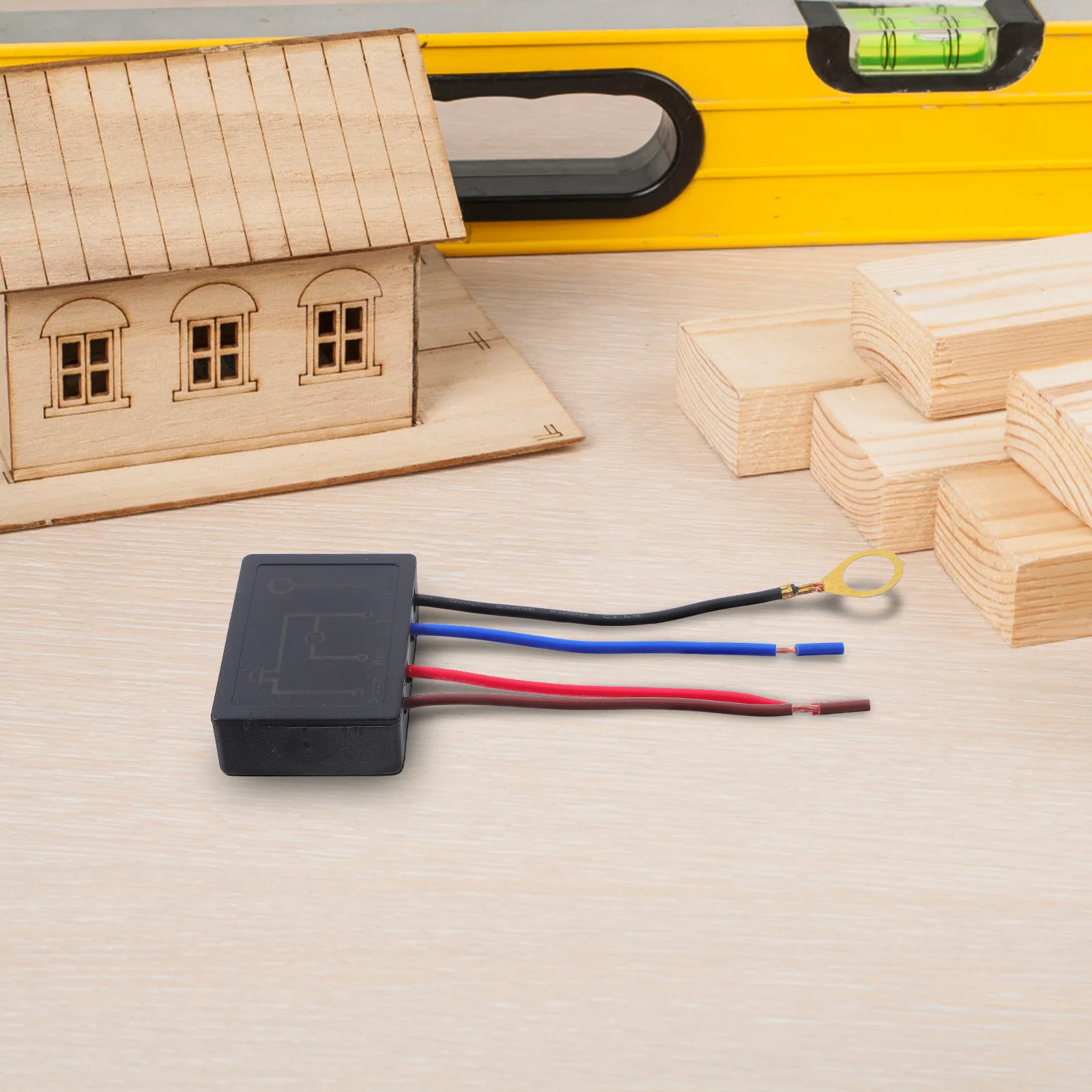 

Touch Sensor Module Black Replacement For Desk Bedside Floor Lamp Touch Control Dimming Module With Wire Caps,