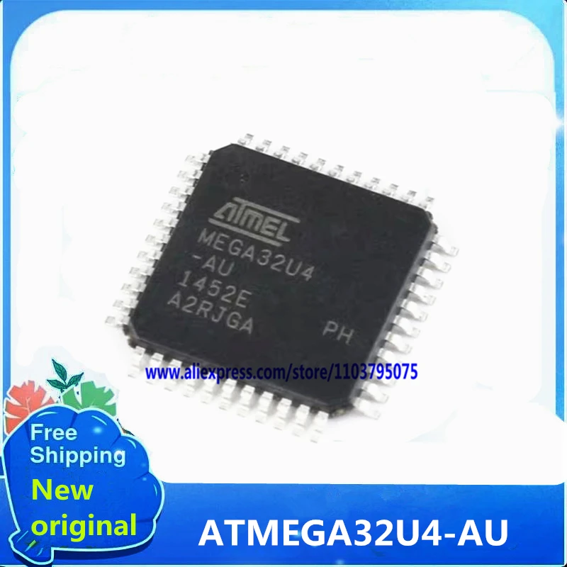 

5 шт./лот ATMEGA32U4-AU MEGA32U4-AU MEGA32U4 TQFP44 100% новые и оригинальные спотовые продажи