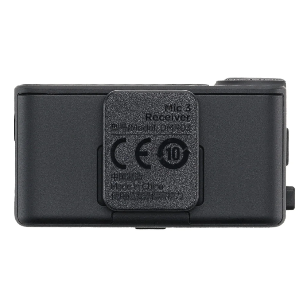 Original Mic 3 Camera-Mount Wireless Receiver with Dual-Band Wireless, Bluetooth 5.4 Timecode I/O Support for DJI