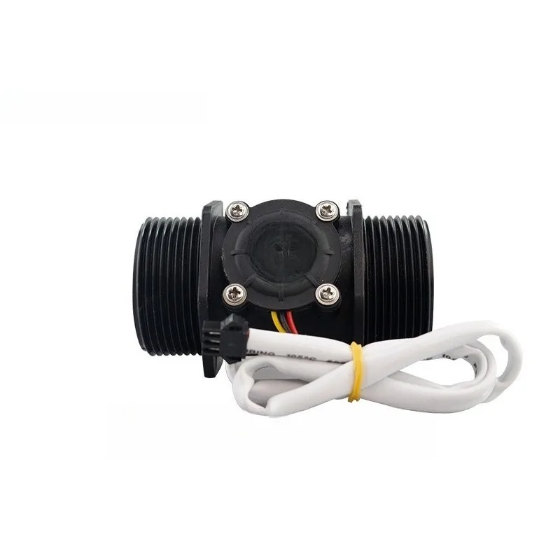 DN40 Turbine Water Flow Sensor Hall Effect Flowmeter Fit 1.5 Inch 2 Inch Pipe For Liquid Circulation Industrial Flow Measuring