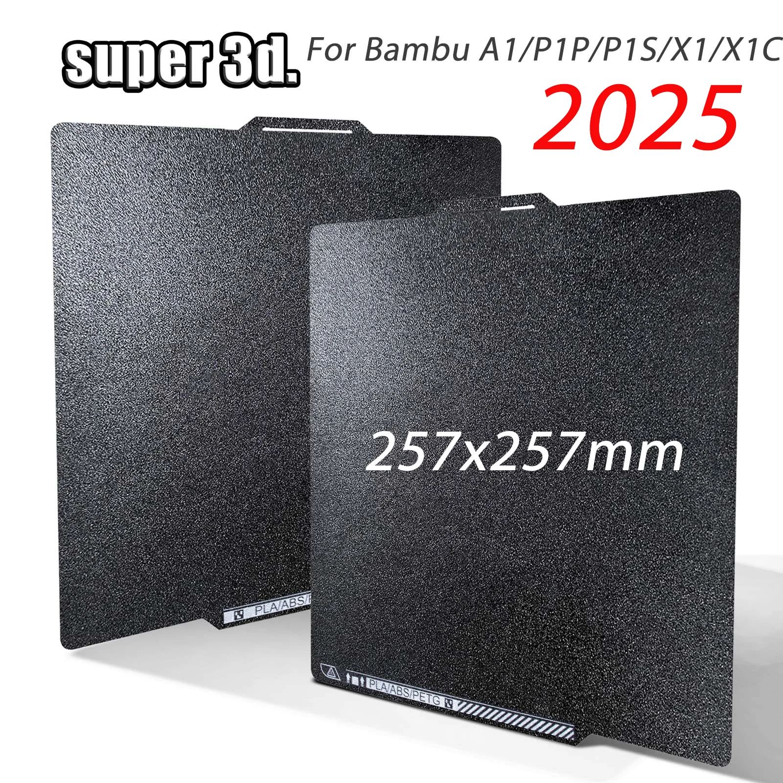 

Bambu X1C P1P P1S A1 X1 Соединительная пластина для лабораторной пластины Bambu Текстурированный PEI-образный лист для 3D-принтера Bambulabs x1 Нагревательная пластина 257